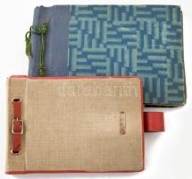 2 db fotóalbum érdekes képekkel: strandolás, nyaralás, autó, karácsony, lakásbelső, stb