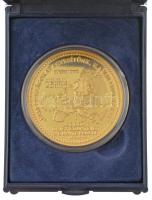 2004. "Magyarország taggá válása - EU" aranyozott, jelzett Ag emlékérem eredeti dísztokban...