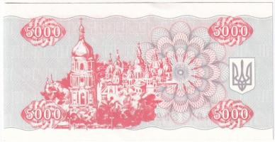 Ukrajna 1995. 5000K (100x) sorszámkövetők T:UNC,AU Ukraine 1995. 5000 Karbovantsiv (100x) consecutiv...