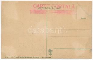 Orsova, Ada Kaleh török sziget, Török bazár és kávézó. Vasúti levelezőlapárusítás 6. sz. 1918. / Baz...