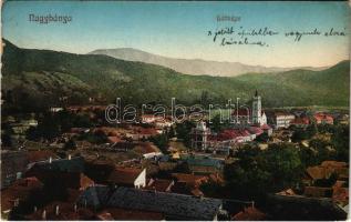 Nagybánya, Baia Mare; látkép. Kovács Gyula kiadása / general view (kis szakadás / small tear)