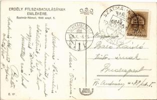 1940 Szatmárnémeti, Szatmár, Satu Mare; bevonulás / entry of the Hungarian troops + "1940 Szatm...