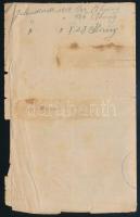 1919 Rákospalota, Politikai foglyok internálási telepének szabadon bocsátási igazolványa sátoraljaúj...