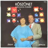 Záray - Vámosi - Köszönet A Boldog Évekért, Vinyl, LP, Album, 1982 Magyarország (VG)