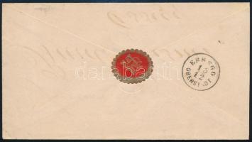 ~1870 5kr díjjegyes boríték / PS-cover, kék / blue "SUHOPOLJE" (Ryan 800 p)