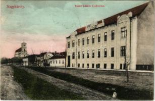 1916 Nagykároly, Carei; Szent László Konviktus. Sámuel Sándor kiadása / boarding school