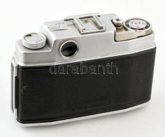 cca 1959 AGFA Ambi Silette fényképezőgép, 35mm filmformátum, Agfa Color-Solinar 50mm f/2.8 objektívv...