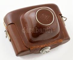 cca 1959 AGFA Ambi Silette fényképezőgép, 35mm filmformátum, Agfa Color-Solinar 50mm f/2.8 objektívv...