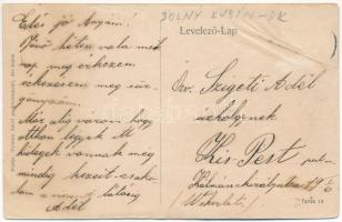 Alsókubin, Dolny Kubín (Árva, Orava); Fő tér, templom. Ferencz Adolf kiadása / main square, church (...