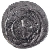 1095-1116. Denár Ag "Kálmán" (0,38g) T:1-,2 / Hungary 1095-1116. Denar Ag "Coloman&qu...