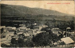 1911 Körmöcbánya, Kremnitz, Kremnica; látkép / general view (EK)