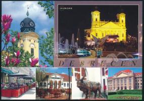 2010 Magyar úszók, olimpiai bajnokok aláírása Schmitt Pál MOB elnöknek küldött képeslapon a Debrecen...