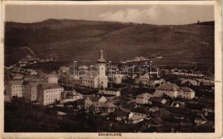 Szomolnok, Schmölnitz, Smolník; látkép. Zbornák Józsefné kiadása / general view (vágott / cut)