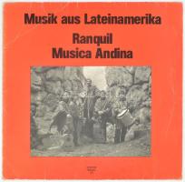 Ranquil - Musik Aus Lateinamerika, Vinyl, LP, Album, 1979 Ausztria (VG, a tok enyhén sérült)