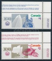 1976 Nyári Olimpia, Montreal ívsarki sor Mi 624-625