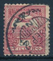 1900 Turul 50f 11 1/2 fogazással / Mi 65 perforation 11 1/2