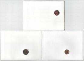 5db-os érmés boríték tétel, mind különféle és német nyelvű tájékoztatóval, benne: Pápua Új-Guinea, G...