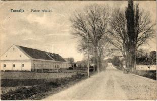 1919 Tornalja, Tornallya, Safárikovo, Tornala; Fasor részlet / street view (EK)