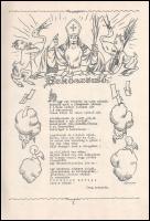 1927 Krampusz. V. évfolyam. 1927. [A Budai Szent Imre Kollégium diákjainak humoros folyóirata. Megje...