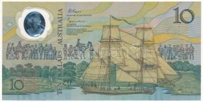 Ausztrália 1988. 10$ "Az európai letelepedés 200. évfordulója" emlékkiadás dátum nélkül T:F Australia 1988. 10 Dollars "Bicentenary of European Settlement" commemorative issue without date C:F Krause P#49