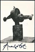 Amerigo Tot (1909-1984) aláírása képeslapon