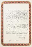 1893 Vámossy Mihály. (1827-1912) a pesti református főgimnáziumi igazgató-tanár, író, méhész 25 éves...