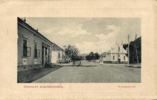 Borossebes with synagogue