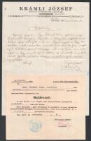 1935 Fridrich János asztalos 3 db irata: iparigazolvány, illetve határozat iparigazolvány kiadásáról...