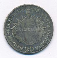 1848KB 20kr Ag "V. Ferdinánd" T:F patina
Hungary 1848KB 20 Kreuzer Ag "Ferdinand V&q...