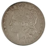 Amerikai Egyesült Államok 1886. 1$ Ag Morgan T:XF kis ph., patina USA 1886. 1 Dollar Ag Morgan C:XF small edge error, patina Krause KM#110