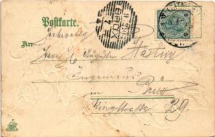 1903 Litomerice, Leitmeritz; Art Nouveau, Emb. litho (pinhole)