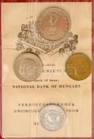 1982. 2f-10Ft (9xklf) forgalmi sor, "Magyar Népköztársaság - forgalmi érméi" feliratú bord...