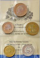 1986. 2f-20Ft (10xklf) forgalmi sor, "Magyar Népköztársaság - forgalmi érméi" feliratú kir...