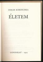 Oskar Kokoschka: Életem. Ford.: Bor Ambrus. Bp., 1974, Gondolat. Kiadói egészvászon-kötés, kiadói pa...