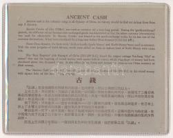 Kína ~1600-1900. 10db szuvenír érme szett fóliacsomagolásban T:XF,VF China ~1600-1900. 10pcs in souv...