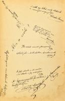 1894-1898 Vánki Viola (1879-1961) székelyudvarhelyi lány emlékkönyve, benne számos érdekes bejegyzés...