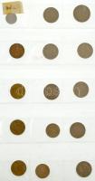 Dél-Korea 1962-1991. 15db vegyes fémpénz tétel T:AU-VF South Korea 1962-1991. 15pcs of mixed coin lot C:AU-VF