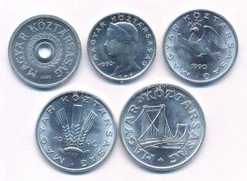 1990. 2f-50f (5xklf) érmeösszeállítás T:UNC