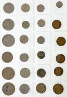 Lengyelország 1923-1983. 24db vegyes fémpénz tétel, közte egy osztrák groschen érme T:AU-F
Poland 1...