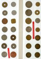 28db-os vegyes spanyol és japán érmetétel T:vegyes 28pcs of mixed spanish and japanese coin lot C:mixed