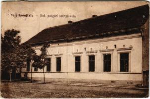 1921 Berettyóújfalu, Református polgári leányiskola. Adler Béla kiadása (EK)