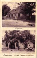 1937 Őrszentmiklós (Őrbottyán), Községháza, motorkerékpár, motorbicikli, Hangya fogyasztási szövetkezet üzlete és saját kiadása (EK)