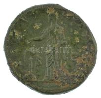 Római Birodalom / Róma / I. Faustina 141. Sestertius bronz (26,82g) T:XF,VF patina
Roman Empire / R...