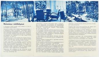 Magyar Államvasutak Takarék- és Segélyszövetkezetének Mátraházai Magaslati Üdülőtelep prospektus, 19...