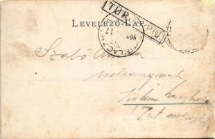 1902 Türje, vasútállomás, Moór János vendéglője a vasúthoz (r)