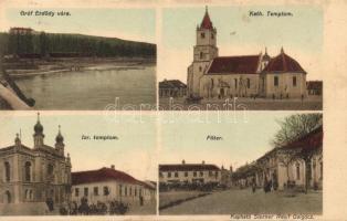 Galgócz with synagogue