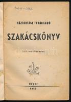 Horváth Ilona: Háztartási tanácsadó. Szakácskönyv. Bp., 1955, MNDSZ. Első kiadás. Kiadói papírkötés,...