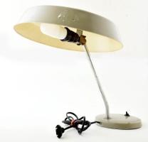 Szarvasi retro asztali lámpa, kopással, m: 41 cm