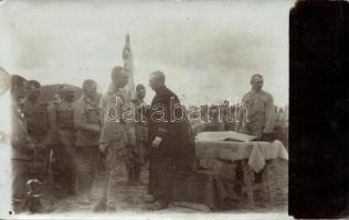 WW. I. Military. field-mass, holy communion Photo