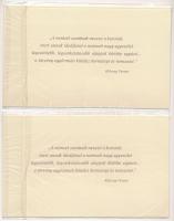 2000. 2000Ft "Millennium" (2x) sorszámkövetők "MM 0241169 - MM 0241170" mindkett...